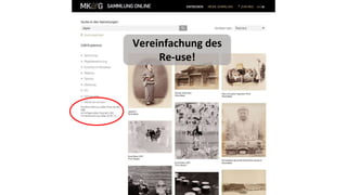 Vereinfachung des
Re-use!
 