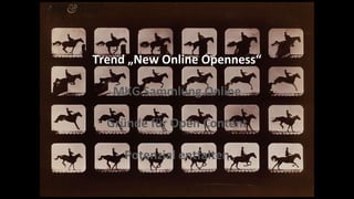 Trend „New Online Openness“
MKG Sammlung Online
Gründe für Open Content
Potenzial entfalten
 