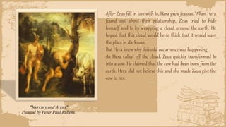 Prometheus and Io | PPTX | Fantasy | Genres