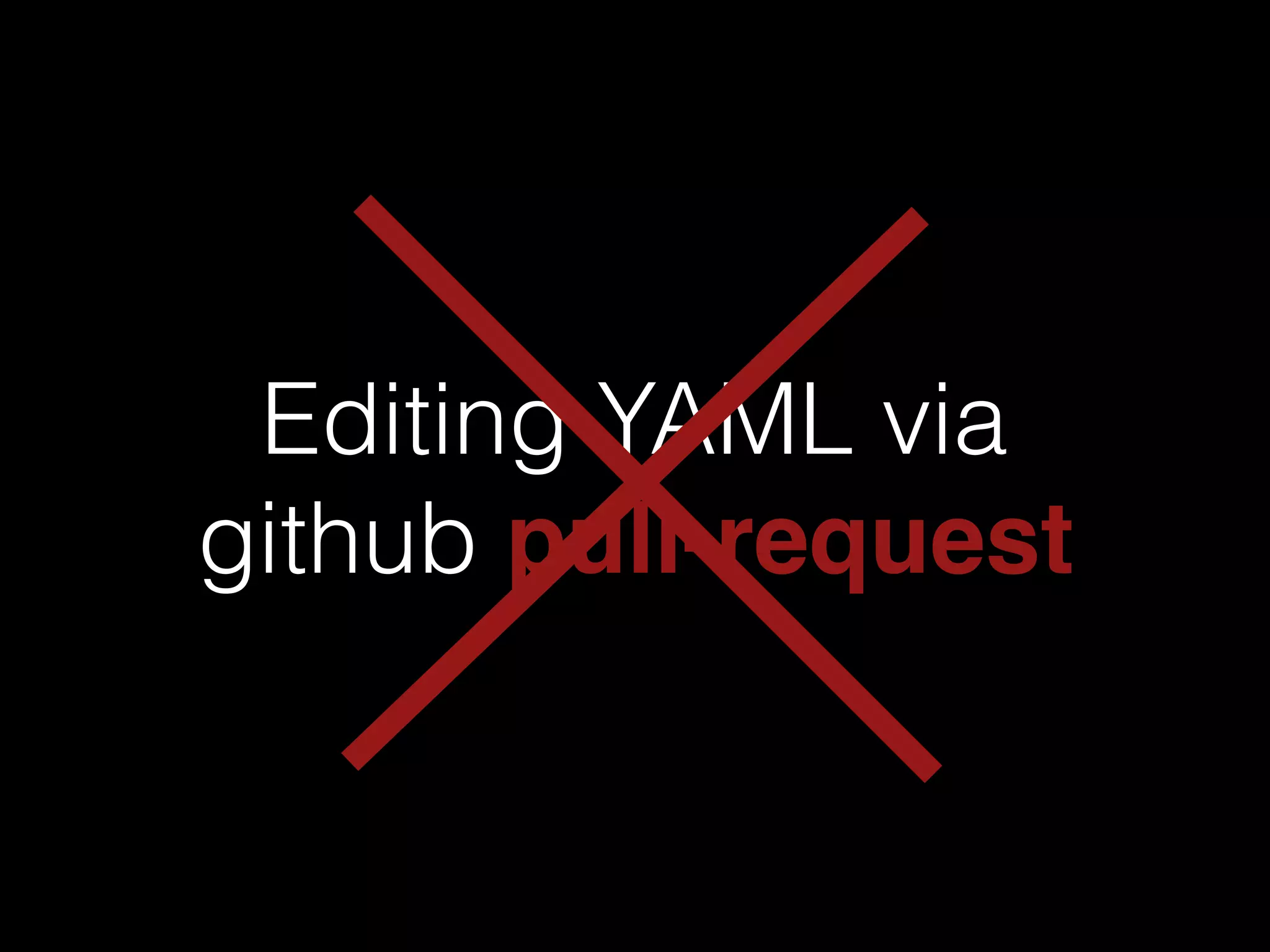 We want to manage it
via web app.
 