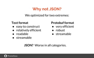 Prometheus design and philosophy | PPT