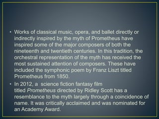 Prometheus lyberis dionysopoulos | PPTX | Religion & Spirituality