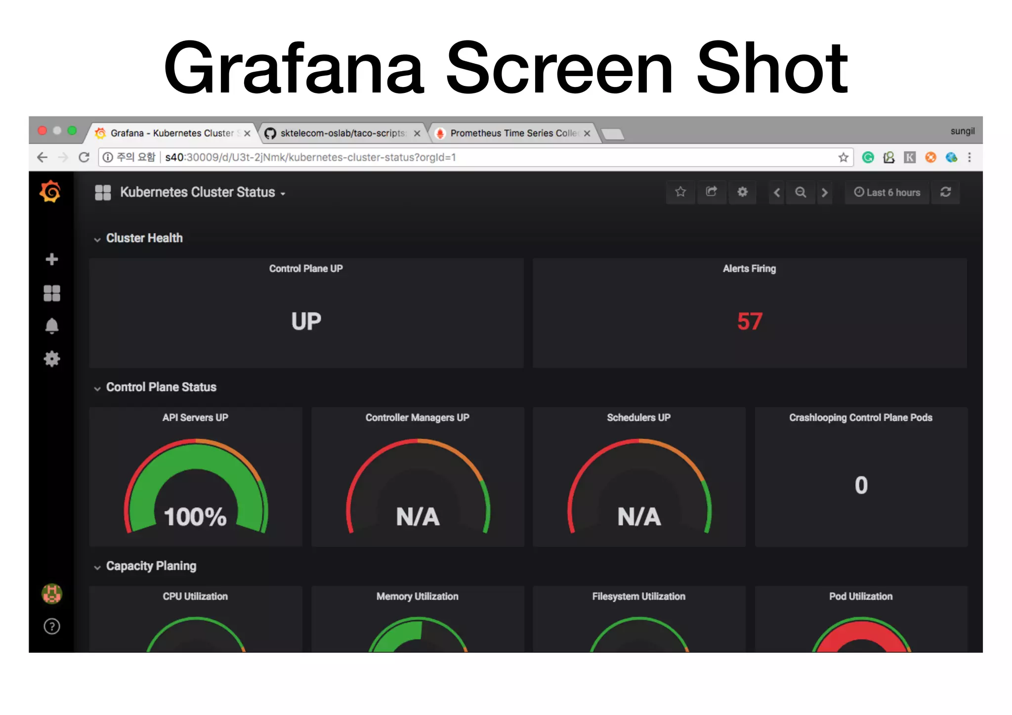 Grafana Screen Shot
 