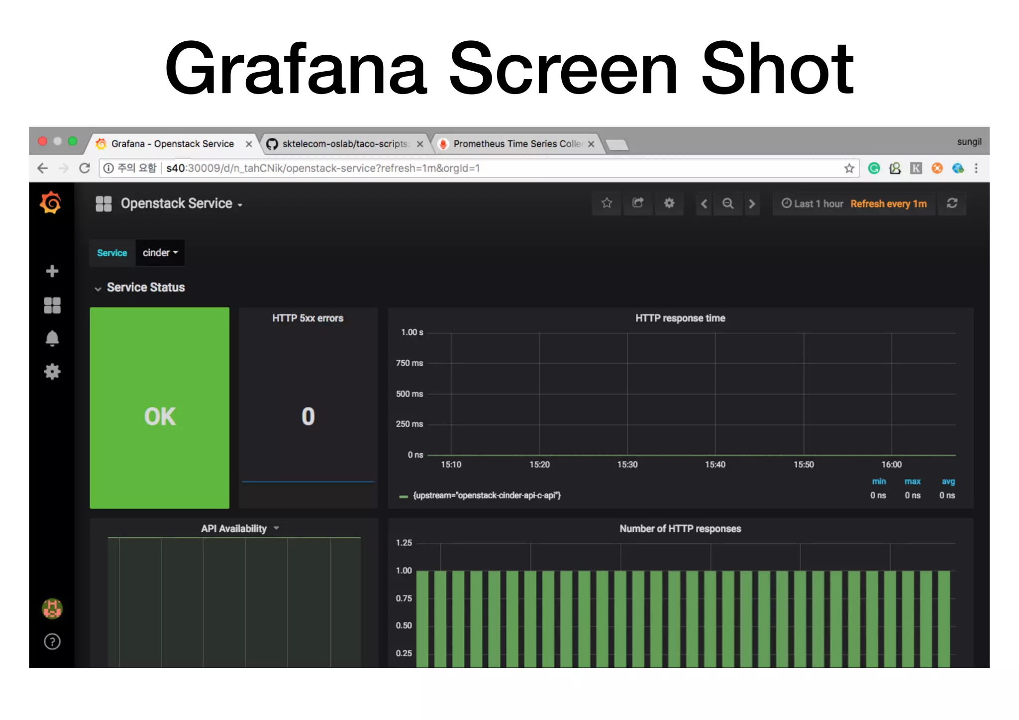 Grafana Screen Shot
 