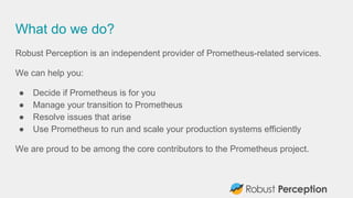 Prometheus Overview