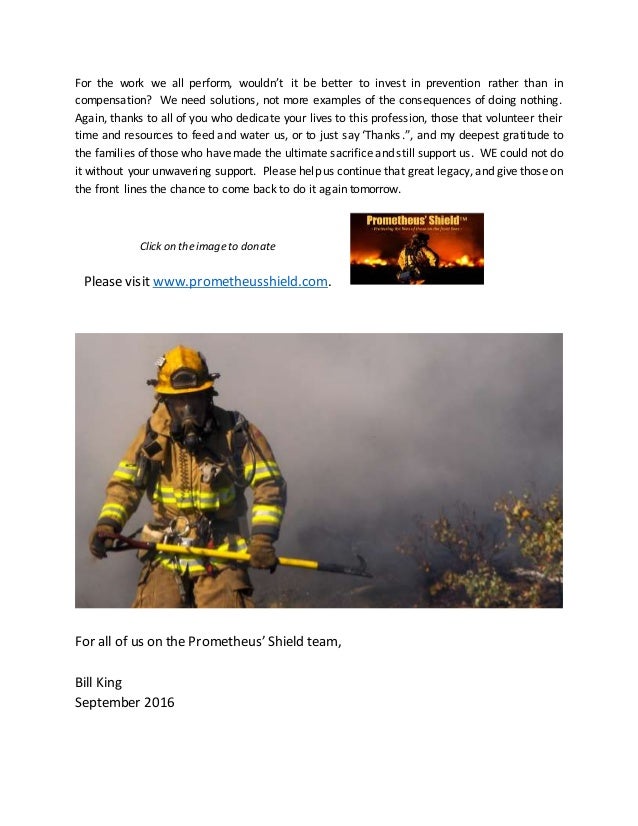 Help Save the Life of a Firefighter!