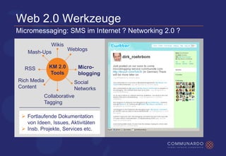 Awareness durch Microinformationen