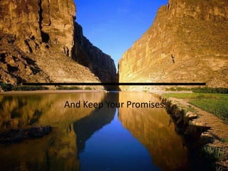 وَ       أَوْفُوا      بِالْعَهْدِ And Keep Your Promises 