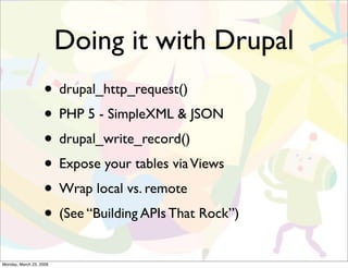 Promiscuous Drupal