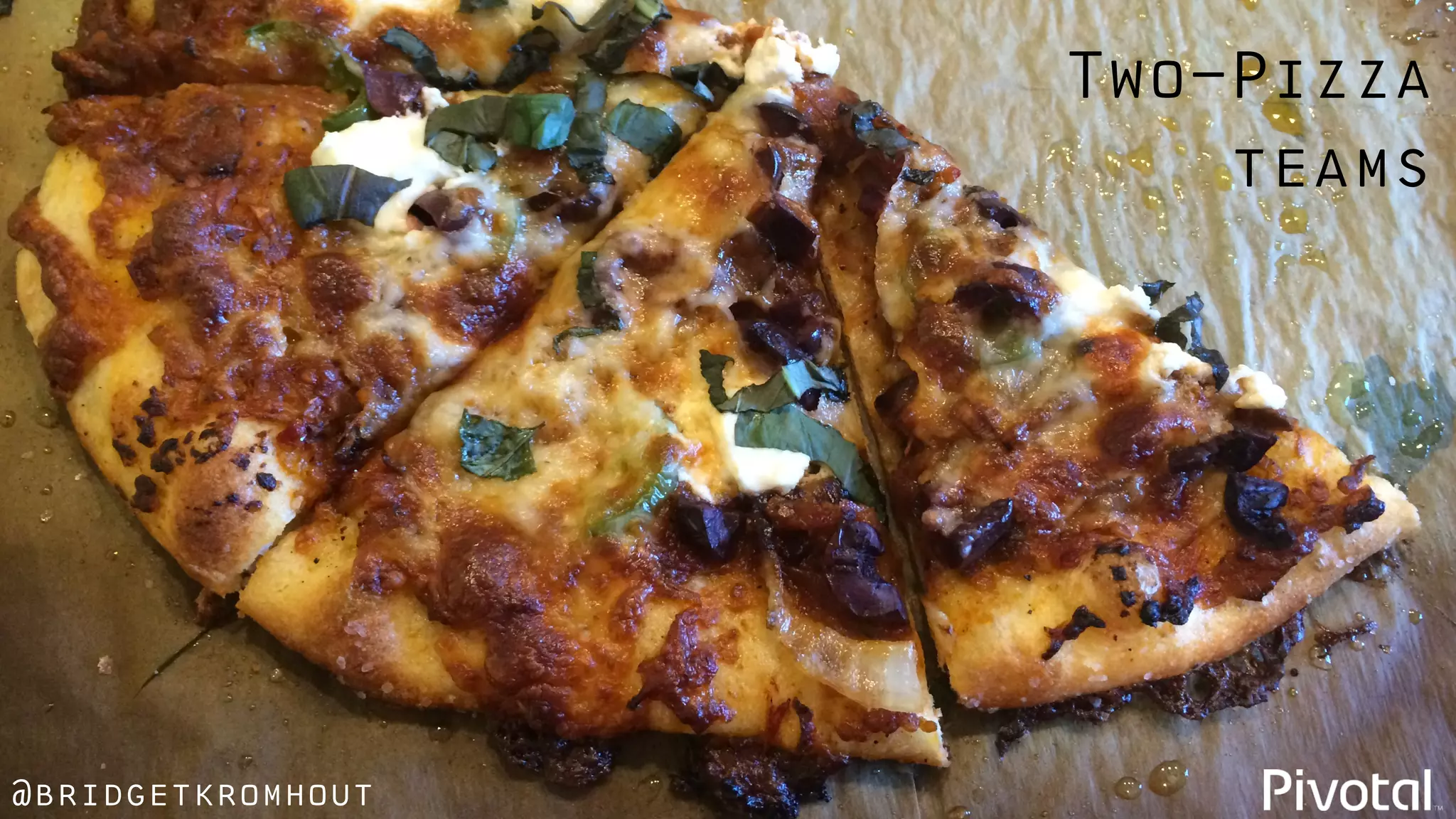 @bridgetkromhout
Two-Pizza
teams
 