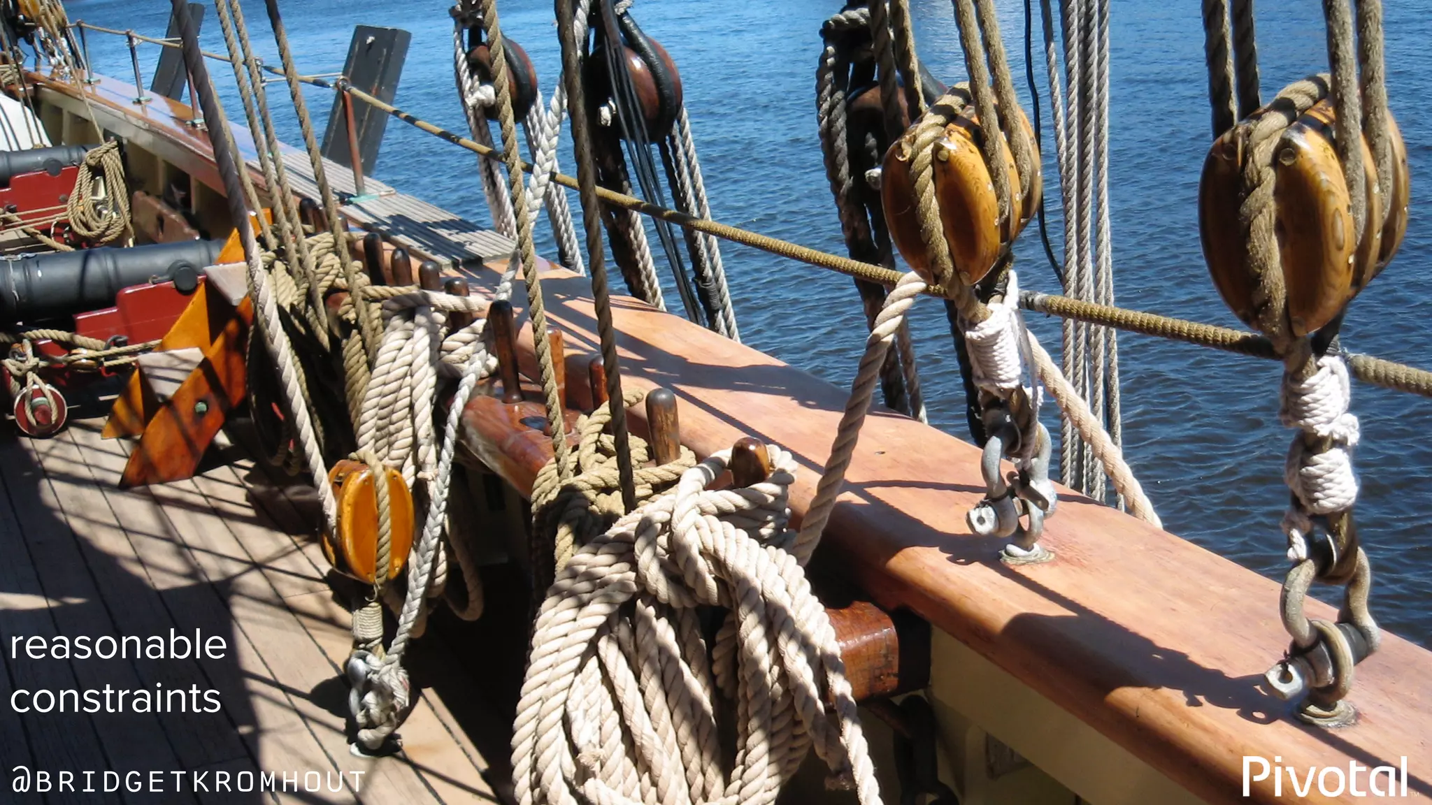 @bridgetkromhout
reasonable
constraints
 