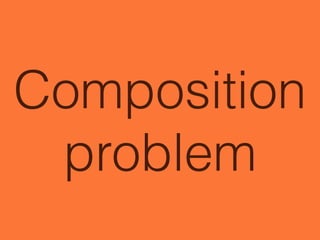 Composition
problem
 
