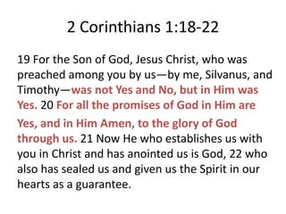 All God's Promises - Week 1 | PPTX