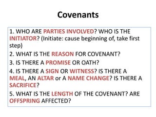 Curses
New Covenant
Galatians 3:13 Christ redeemed us from the curse
of the Law, having become a curse for us—for it
is written, “Cursed is everyone who hangs on a
tree”.
 
