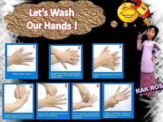 Cuci Tangan 7 Langkah pakai Sabun, Promkes by Pangestu Chaesar S 