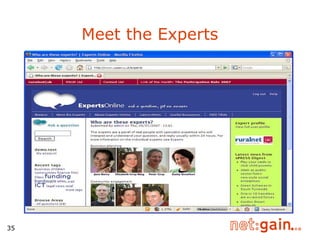   Meet the Experts 