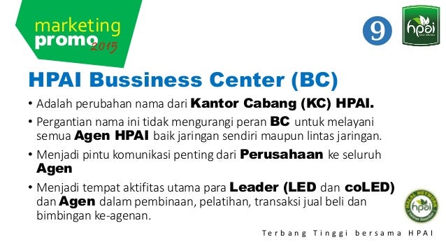 Promo 2015 Hpai Peluang Bisnis Terbaik Tahun 2015 Promo 2015 Hpai Peluang Bisnis Terbaik Tahun 2015