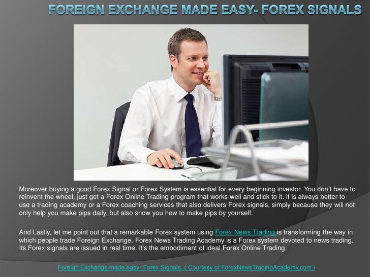 Forex Signals Trading Academy - 