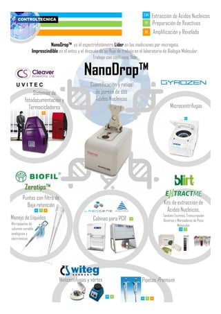 Promocion NanoDrop y Biología Molecular | PDF