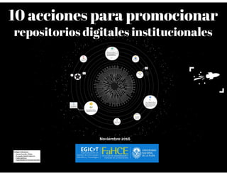 10 acciones para promocionar repositorios digitales institucionales