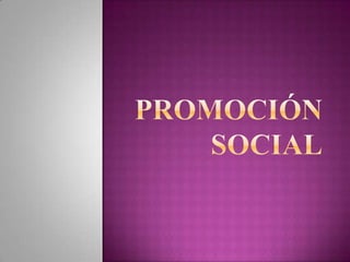 Promoción social 
