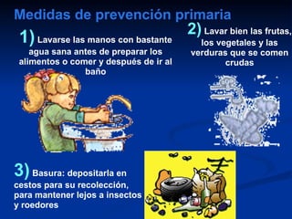 Promoción y prevencion en salud  parasitosis