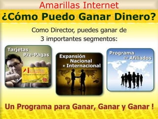 Amarillas Internet ¿Cómo Puedo Ganar Dinero? 