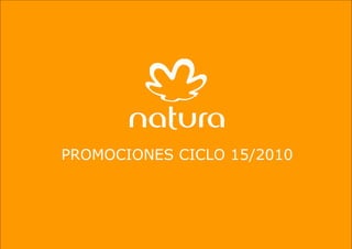 PROMOCIONES CICLO 15/2010
 