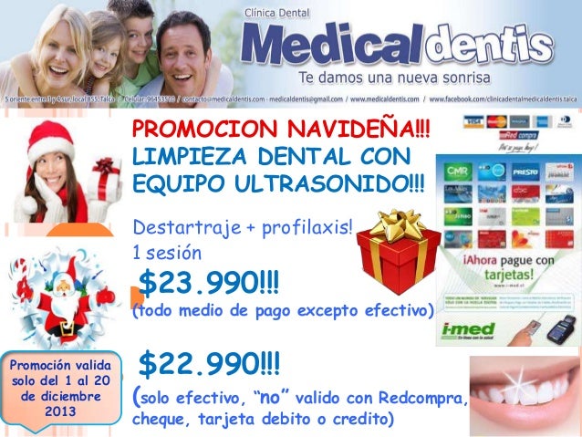 Promoción Navideña Limpieza Dental Diciembre 2013