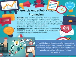Promocion y venta | PPT