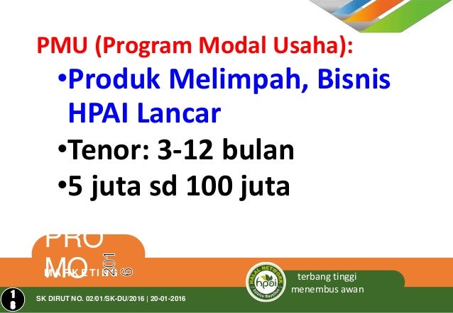 pinjaman usaha 100 juta modal 2016 hpai Promo pinjaman usaha 100 juta modal 2016 hpai Promo