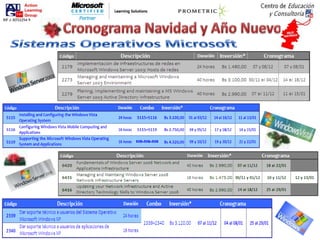 RIF J-30722254-9 Cronograma Navidad y Año Nuevo Sistemas Operativos Microsoft 