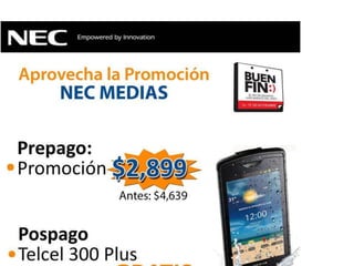 Promo nec buen fin