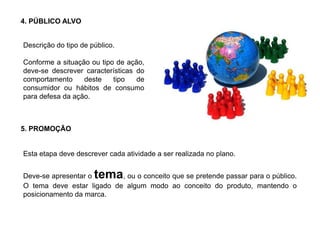 Estabelecimento do Público alvo;
