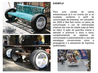 Definição de prazos, operação e controleETAPAS DOPLANO DE AÇÃOANÁLISE DA SITUAÇÃOResumo do diagnóstico realizado quanto a situação da empresa: inclui pontos positivos, negativos, problemas encontrados ou que podem acontecer mediante situação do mercado, oportunidades e ameaças. Os pontos negativos e positivos são características da empresa e/ou produto, ou seja, capacidade de investimento, qualidade do produto, matéria prima utilizada, embalagem, distribuição, sistema de administração e filosofia empresarial, canais de distribuição, relacionamento com o mercado, precificação e margem de lucro, são alguns exemplos.As ameaças são características externas que podem influenciar ou atrapalhar o plano como: modismos ou tendências, comportamento e percepção do consumidor, concorrência e fatores ambientais (demografia, renda per capta, política, geografia, cultura, tecnologia).