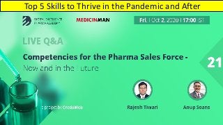 Top 5 Skills to Thrive in the Pandemic and After
 