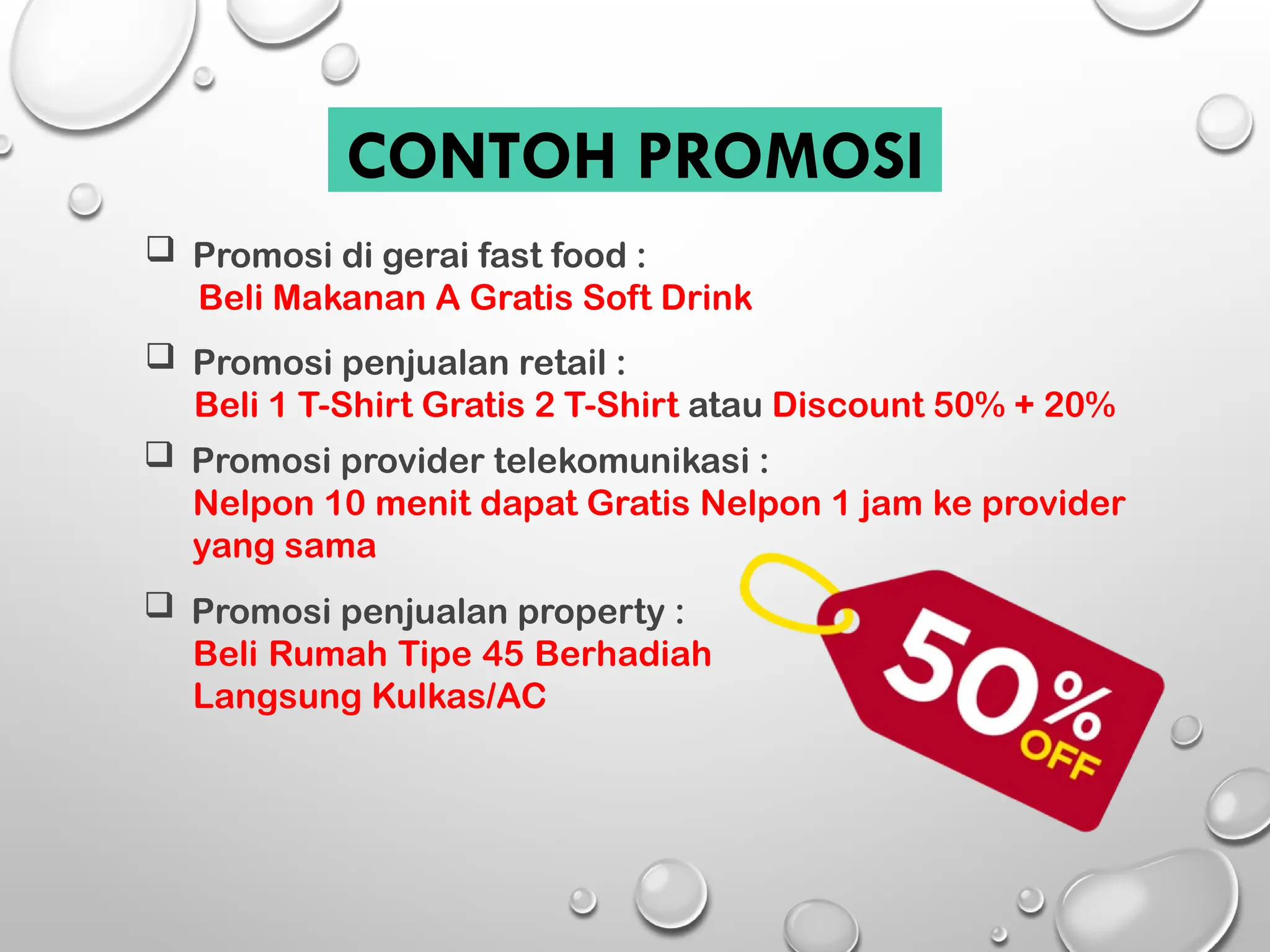 Contoh Program Discount ppt materi promosi kelas XI SMK PRODUK KREATIF KEWIRAUSAHAAN | PPTX