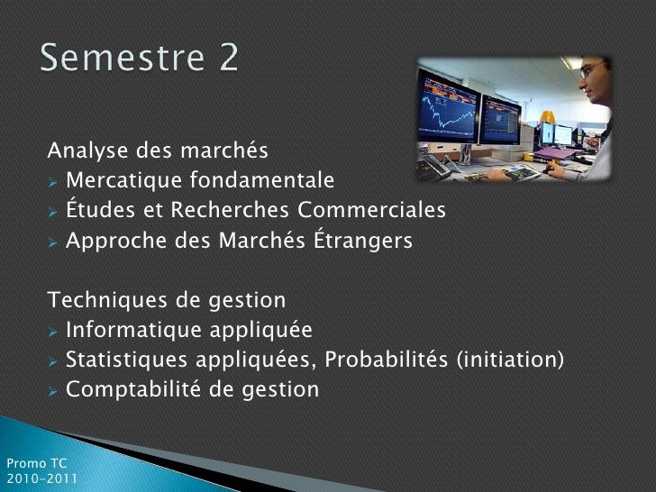 Promotion TC - DUT Techniques de Commercialisation