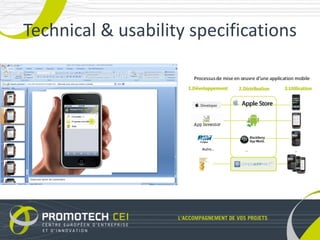 Technical & usability specifications
 