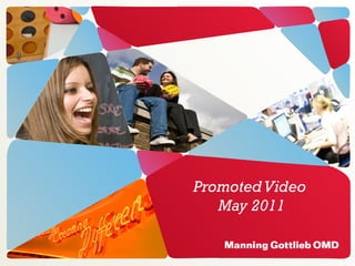 Promoted Video
   May 2011
 