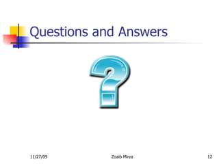 Questions and Answers 