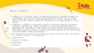 Promote Overall Child Brain Development with Math Activities for ...