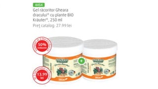 Promotie gel racoritor Gheara dracului cu plante BIO Krauter