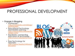Promoting the Use of Social Media in Education | PPTX