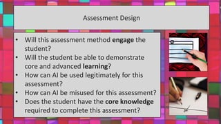 Promoting Academic Integrity in the Age of Generative AI and Contract ...