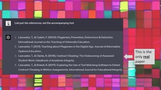 Promoting Academic Integrity in the Age of Generative AI and Contract ...