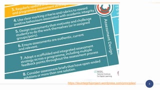 8https://teuintegrityproject.wordpress.com/principles/
 