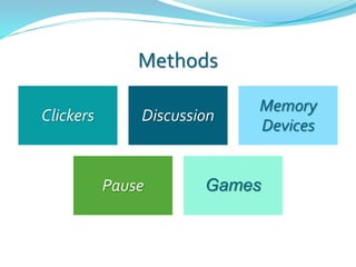 Promoting active learning in your teaching lecture | PPTX
