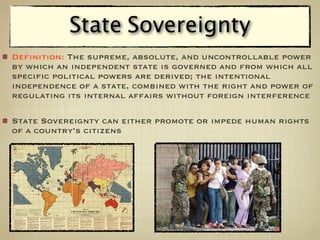 sovereignty promoting enforcing hsc