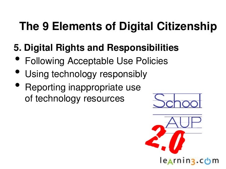 Promoting and Modeling Digital Citizenship and Responsibility